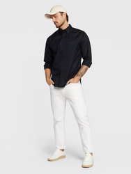 Tommy Hilfiger pánská černá košile - XXL (BDS)