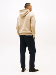 Tommy Hilfiger pánská béžová mikina Logo - S (RBT)
