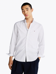 Tommy Hilfiger pánská bílá košile Poplin - S (0K4)