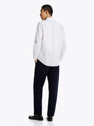 Tommy Hilfiger pánská bílá košile Poplin - S (0K4)