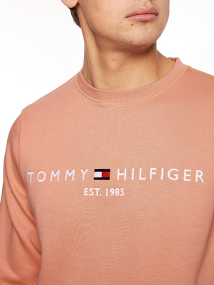 Tommy Hilfiger pánská lososová mikina Logo - M (SNA)
