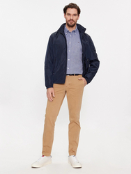 Tommy Hilfiger pánská modrá košile  - L (DXF)