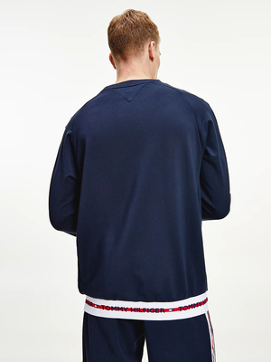 Tommy Hilfiger pánská tmavě modrá mikina - XL (DW5)