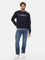 Tommy Hilfiger pánská tmavě modrá mikina  - S (DW5)