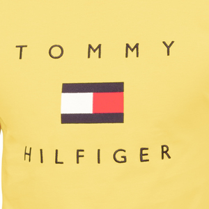 Tommy Hilfiger pánské žluté tričko triko - S (ZFB)