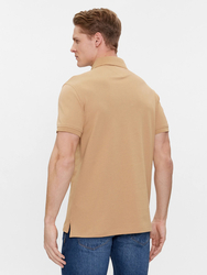 Tommy Hilfiger pánské béžové polo tričko 1985 - XL (RBL)