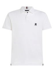 Tommy Hilfiger pánské bílé polotričko - M (YBR)