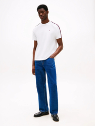Tommy Hilfiger pánské bílé tričko  - S (YBR)