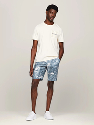 Tommy Hilfiger pánské lněné šortky - 30/NI (C66)