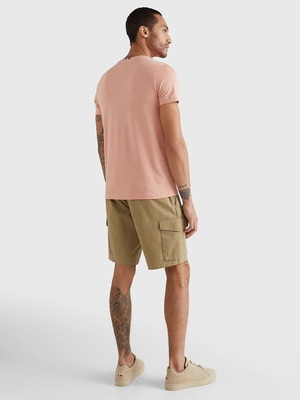 Tommy Hilfiger pánské meruňkové tričko - S (SNA)