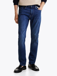 Tommy Hilfiger pánské modré džíny Bleecker - 30/32 (1AD)