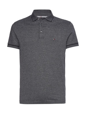 Tommy Hilfiger pánské modré polo triko Mouline - L (DW5)