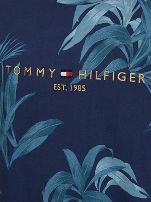 Tommy Hilfiger pánské modré triko Palm - XL (0GY)