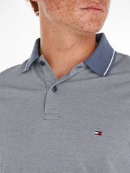 Tommy Hilfiger pánské modré polotričko - M (C9T)