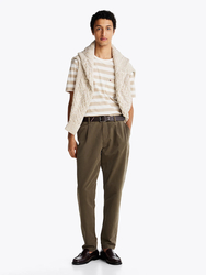 Tommy Hilfiger pánské pruhované triko - S (0FA)