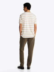 Tommy Hilfiger pánské pruhované triko - S (0FA)