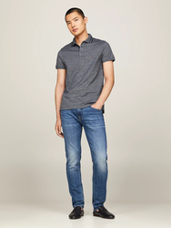 Tommy Hilfiger pánské tmavě modré polo triko - L (DW5)
