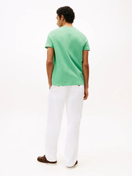 Tommy Hilfiger pánské zelené tričko  - L (L3J)