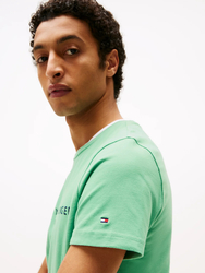 Tommy Hilfiger pánské zelené tričko  - L (L3J)