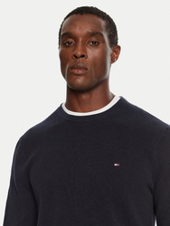 Tommy Hilfiger pánský černý svetr - XXL (BDS)