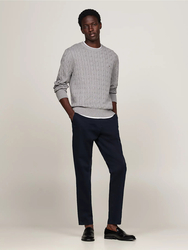 Tommy Hilfiger pánský šedý svetr - XL (P91)