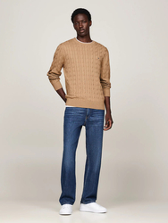 Tommy Hilfiger pánský béžový svetr - L (RBC)