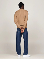 Tommy Hilfiger pánský béžový svetr - L (RBC)