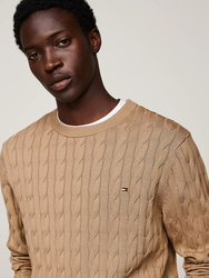 Tommy Hilfiger pánský béžový svetr - L (RBC)
