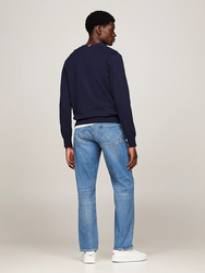 Tommy Hilfiger pánský tmavě modrý kardigan 1985 - S (DW5)