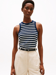 Tommy Hilfiger dámské pruhované tílko - XS (0X4)