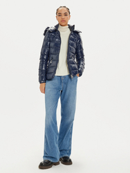 Tommy Jeans dámská modrá bunda - XS (C1G)