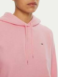 Tommy Jeans dámská růžová mikina - S (TPF)