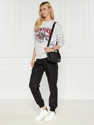 Tommy Jeans dámské černé cargo kalhoty  - 27/30 (BDS)