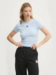 Tommy Jeans dámské modré tričko - XS (DSC)