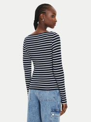 Tommy Jeans dámské pruhované tričko - XS (C1G)
