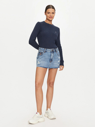 Tommy Jeans dámský  modrý svetr - M (DRO)