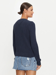Tommy Jeans dámský  modrý svetr - M (DRO)