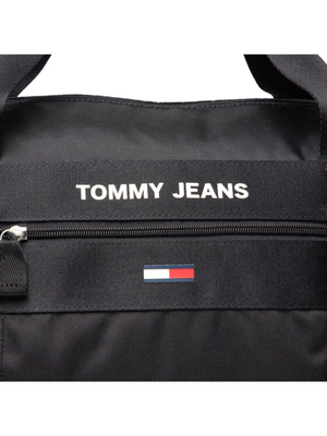 Tommy Jeans pánská černá taška DUFFLE - OS (BDS)