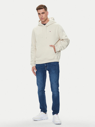 Tommy Jeans pánská béžová mikina - L (ACG)