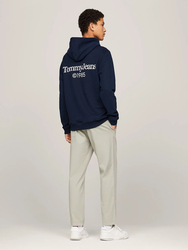 Tommy Jeans pánská tmavě modrá mikina  - XXL (C1G)