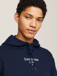 Tommy Jeans pánská tmavě modrá mikina  - XXL (C1G)