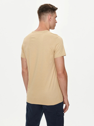 Tommy Jeans pánské béžové tričko - XL (AB9)