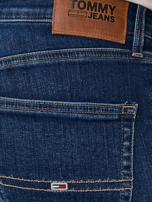 Tommy Jeans pánské tmavě modré džíny SCANTON  - 36/34 (1BK)