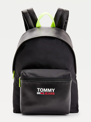 Tommy Jeans pánský černý batoh Campus - OS (BDS)