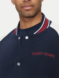 Tommy Jeans pánský tmavě modrý bomber  - S (C1G)