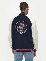 Tommy Jeans pánský tmavě modrý bomber  - S (C1G)