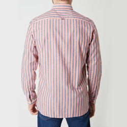 Tommy Hilfiger pánská pruhovaná košile - S (0DM)