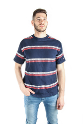 Tommy Hilfiger pánské tmavě modré tričko Signature