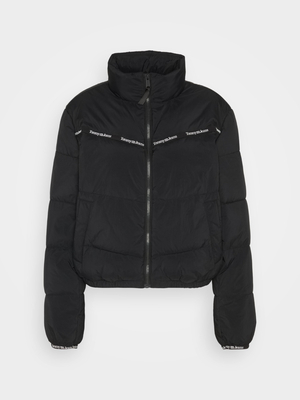 Tommy Jeans dámská černá bunda - M (BDS)