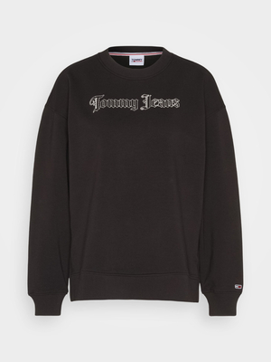 Tommy Jeans dámská černá mikina - XS (BDS)